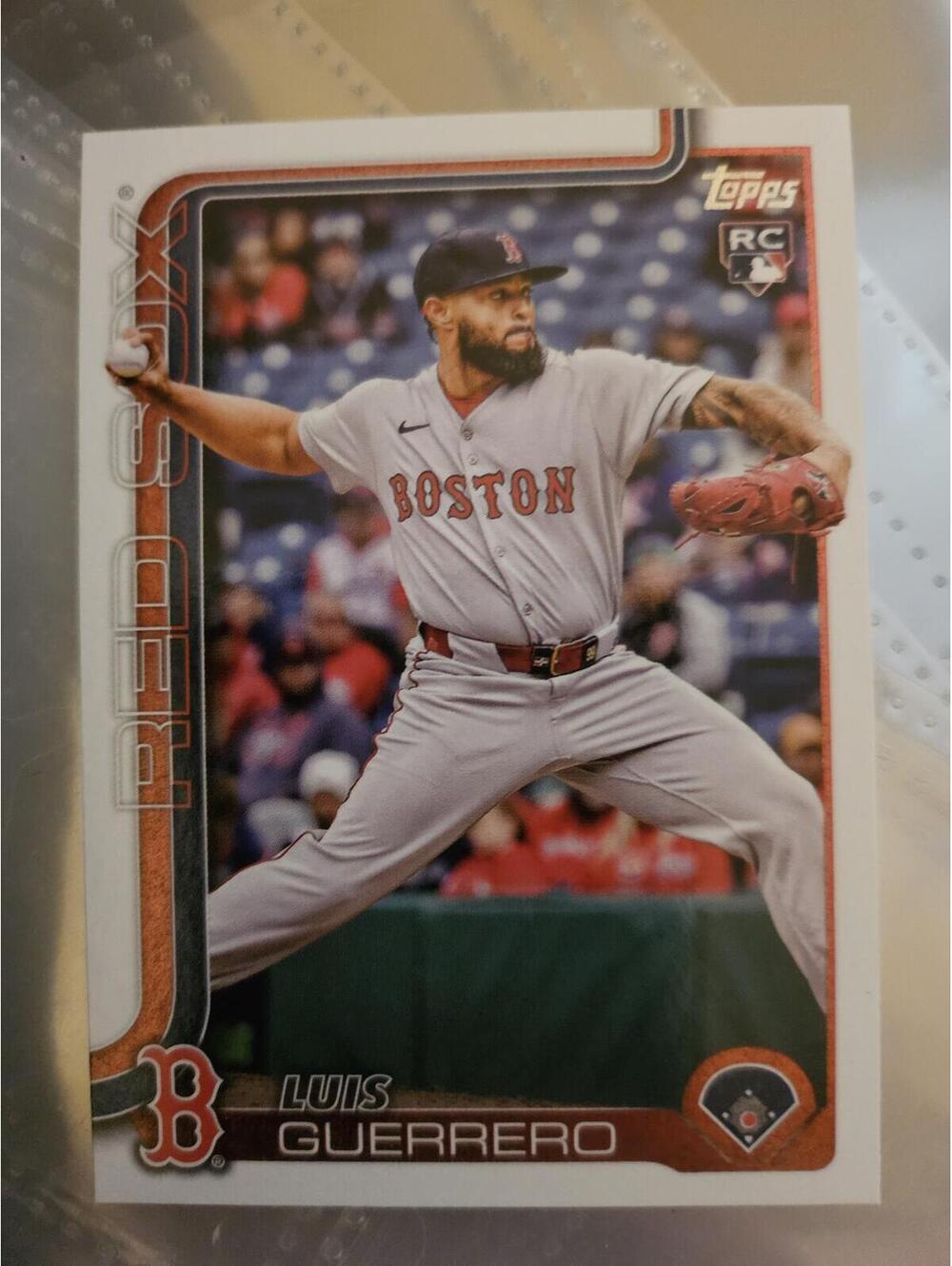 Luis Guerrero 2025 Topps Update #US36 Base Rookie RAW
